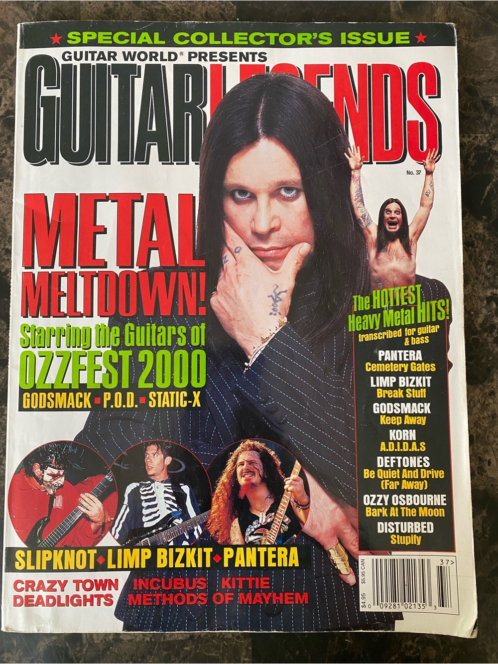 Guitar World Magazine Ozzy Osborne Cover
